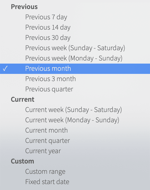 Custom Reports in Minutes