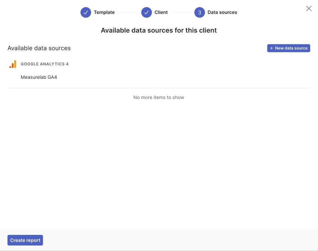 Available GA4 Data in Swydo