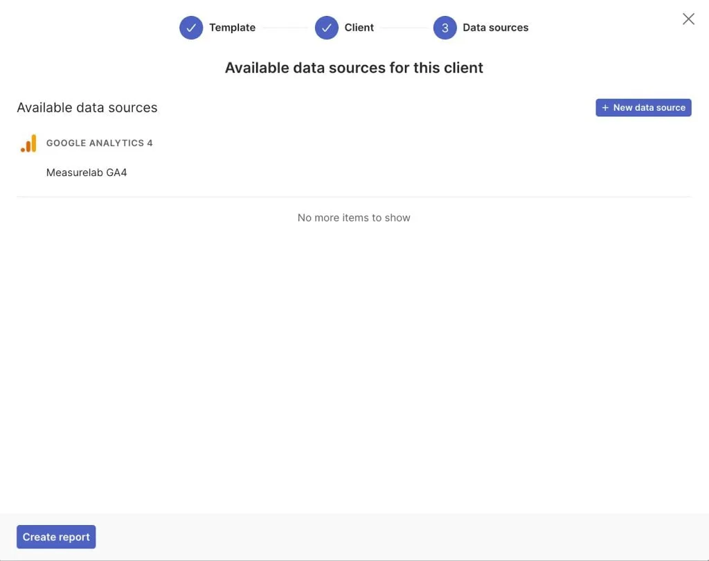 Available GA4 Data in Swydo
