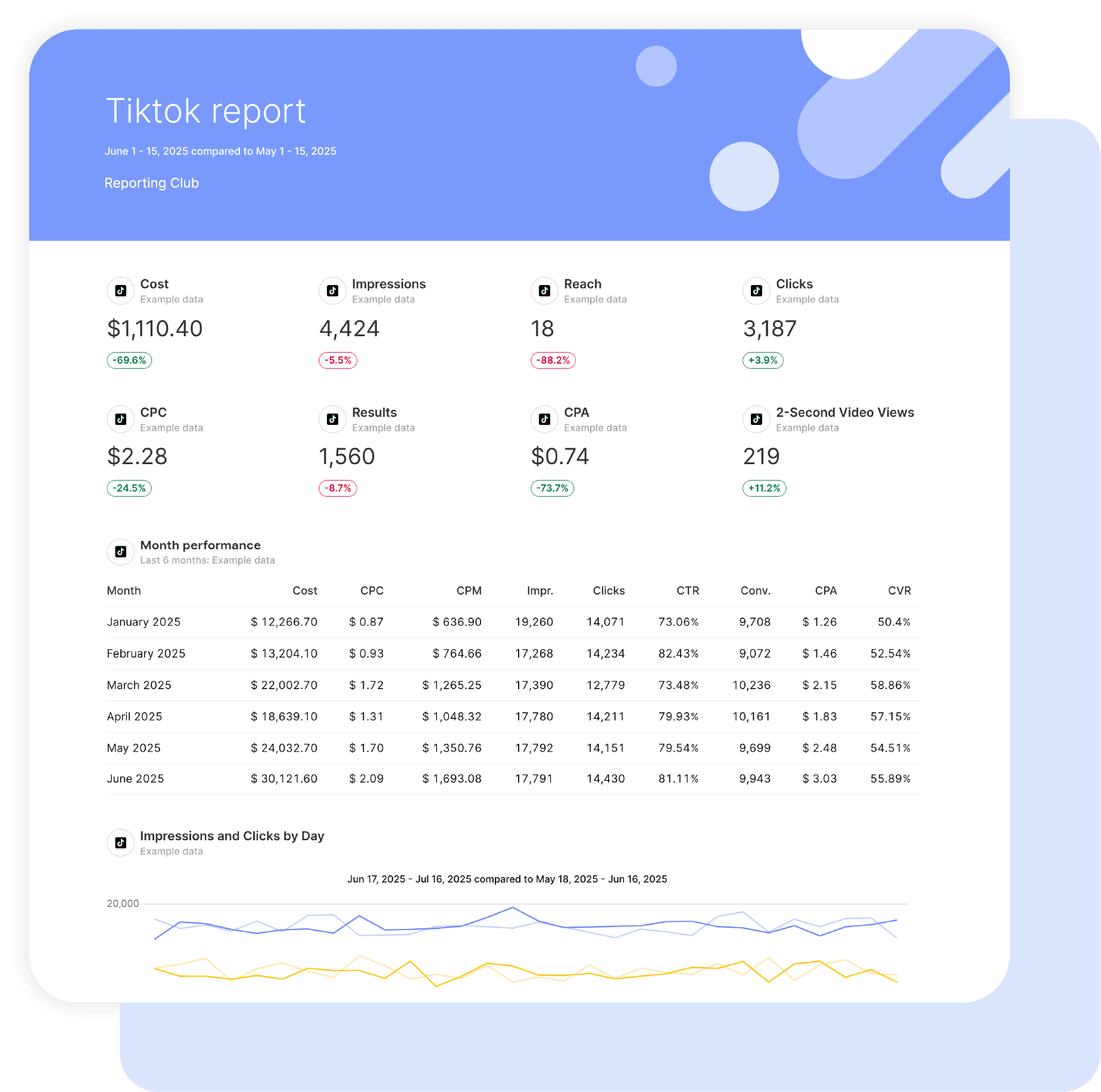 TikTok Ads Report