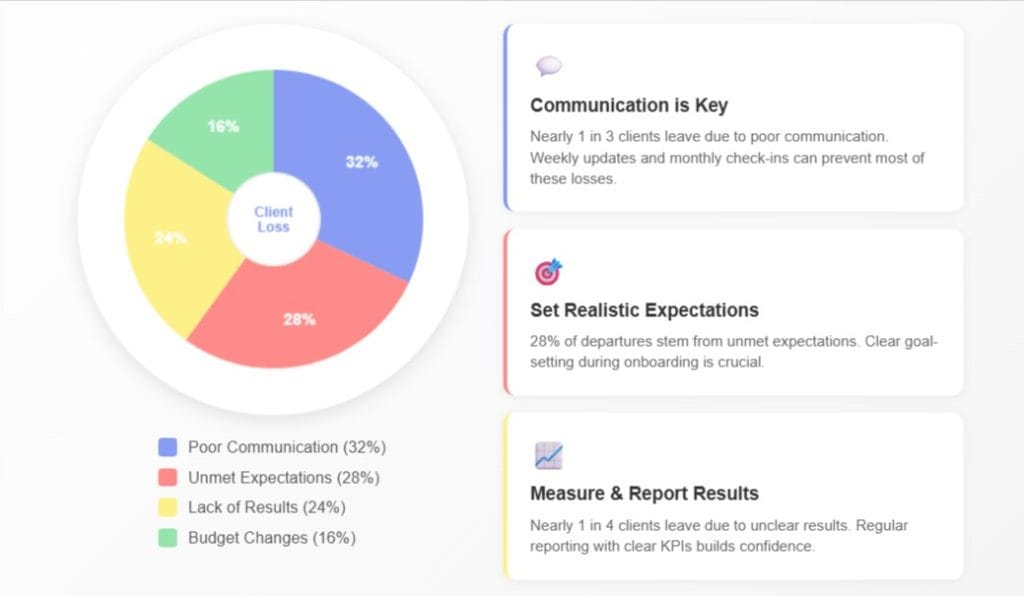 Why Clients Really Leave