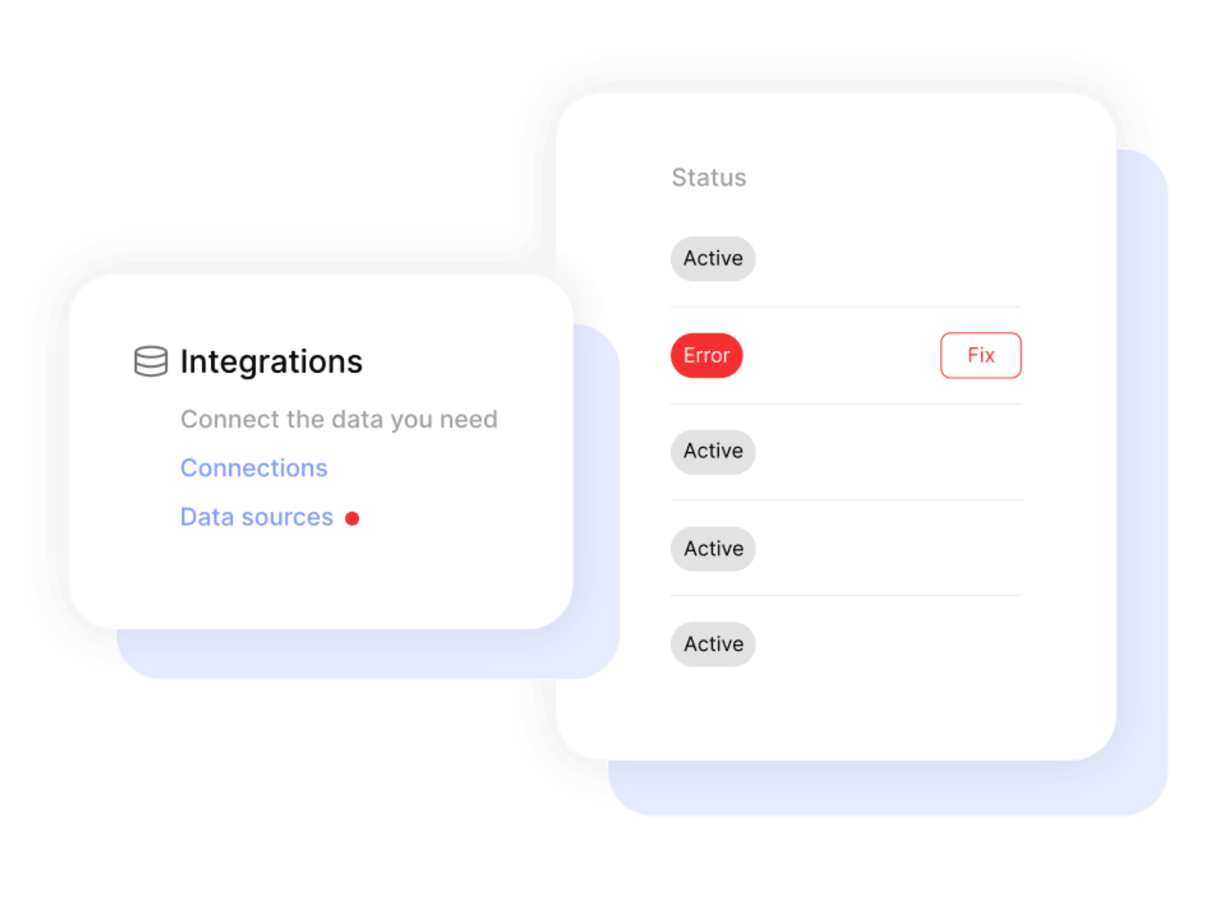 Data Sources Health Check