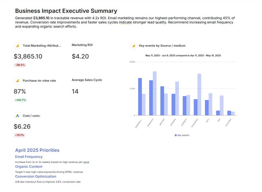 Swydo Example Report 06 10 2025 12 51 PM