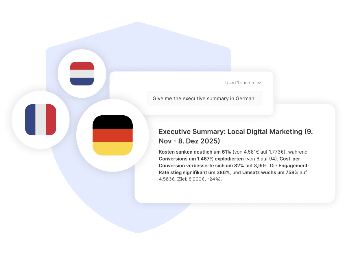 AI THAT SPEAKS YOUR LANGUAGE