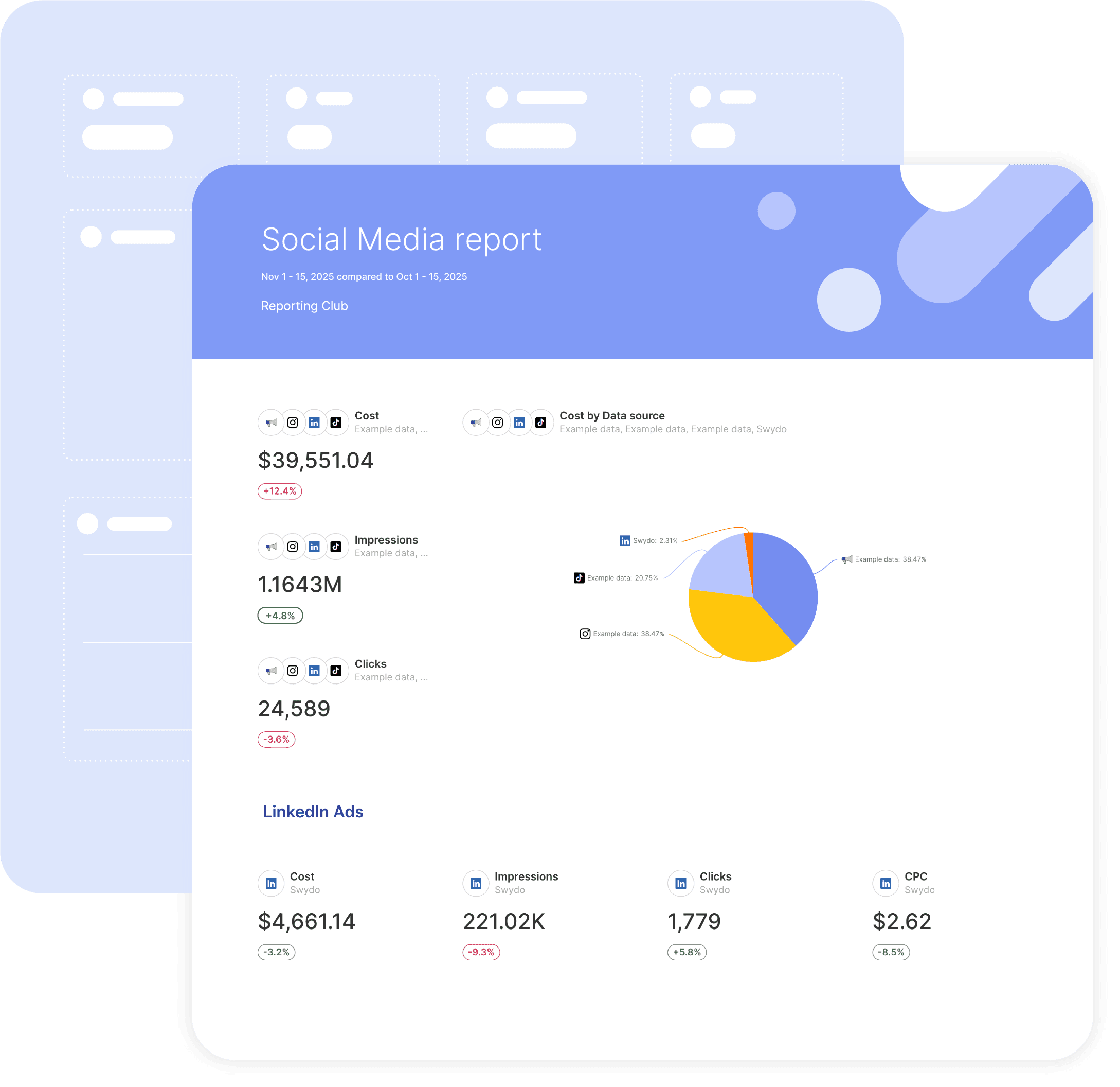 SOCIAL MEDIA REPORT TEMPLATE