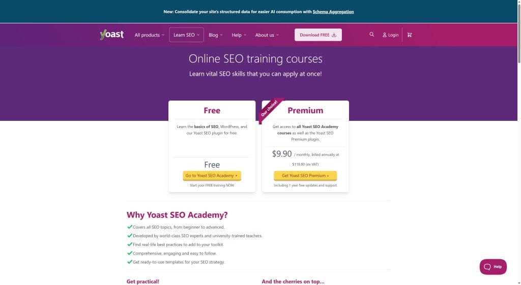 Online SEO training courses from Yoast SEO academy 03 06 2026 09 25 AM