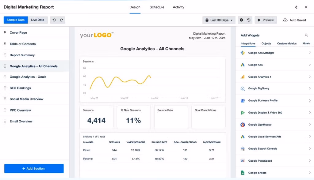 Automated Client Reporting for Marketing Agencies AgencyAnalytics 06 19 2026 08 59 AM